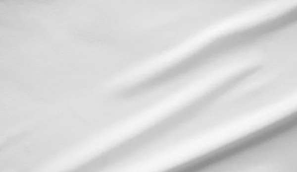 白色织物光滑纹理表面背景 — 图库照片
