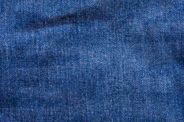 Denim Blue Jeans Textura Cerca Vista Superior Fondo —  Fotos de Stock