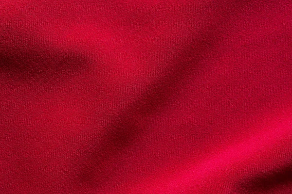 Red Fabric Cloth Texture Background Close — Stock Photo, Image