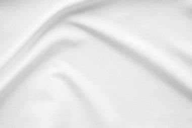 Beyaz kumaş pürüzsüz yüzey arkaplanı