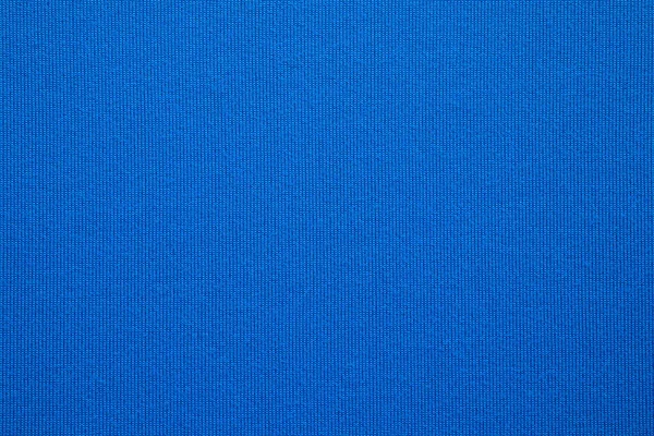 Blauw Voetbal Jersey Kleding Stof Textuur Sport Slijtage Achtergrond — Stockfoto