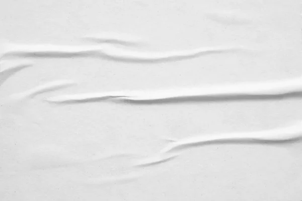 Blank White Crumpled And Creased Paper Poster Texture Background Stock  Photo, Picture and Royalty Free Image. Image 150454966.