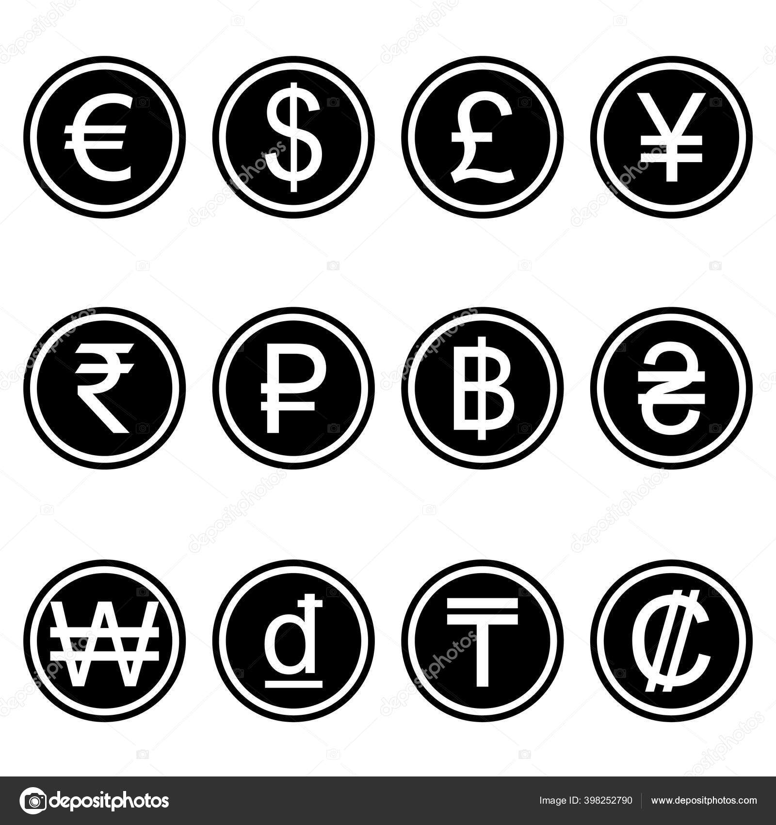 世界货币图库矢量图片、免版税世界货币插图|DepositPhotos