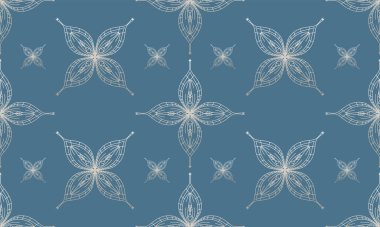 Soyut şekil arkaplanı, Mandala pürüzsüz desen.