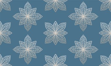 Soyut şekil arkaplanı, Mandala pürüzsüz desen.