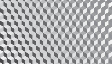 Kusursuz kalıp küp arkaplanı, Vektör.