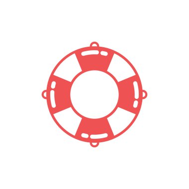 Yaşam halkası simgesi, Vektör ve Görüntü. 