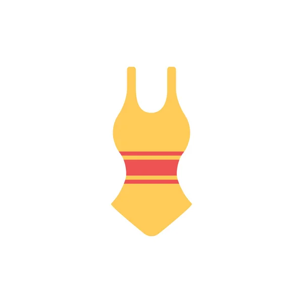 Cute Swimming Suit Icon Vector Illustration — Stock Vector