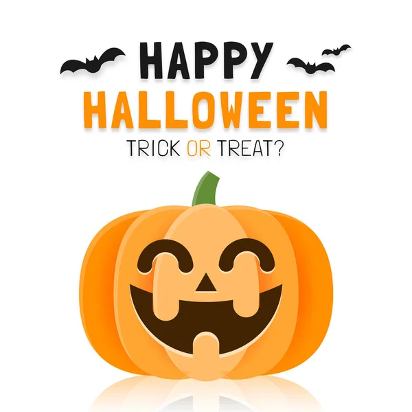 Happy Halloween Poster Vorlage Oder Banner Vorlage Hintergrund Für Happy — Stockvektor