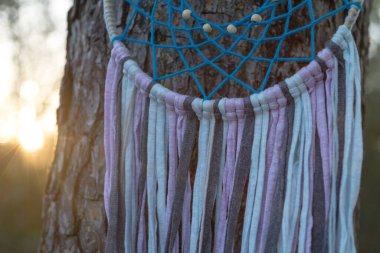 Sonbaharda doğada düş kapanı. Melankolik arka plan. Kapat.