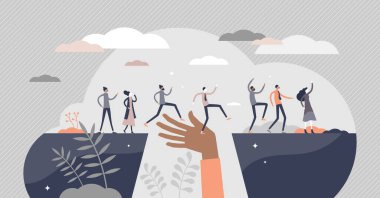 Sigorta hizmetlerine destek olarak küçük insanlar kavramına destek