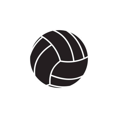 Voleybol topunun vektör çizimi