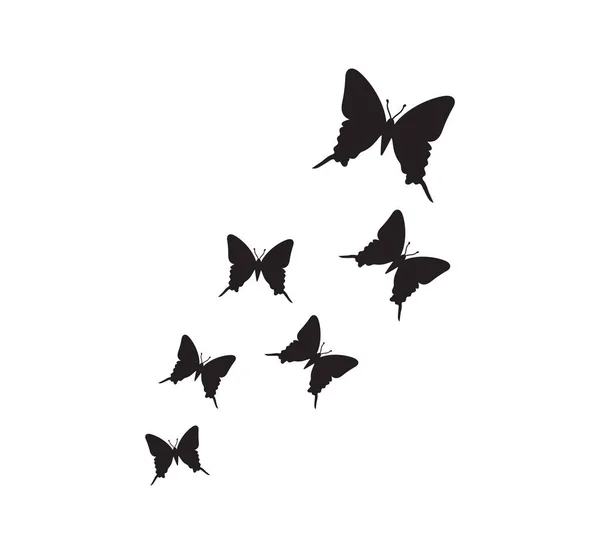 Vektorillustration Des Schmetterlings — Stockvektor