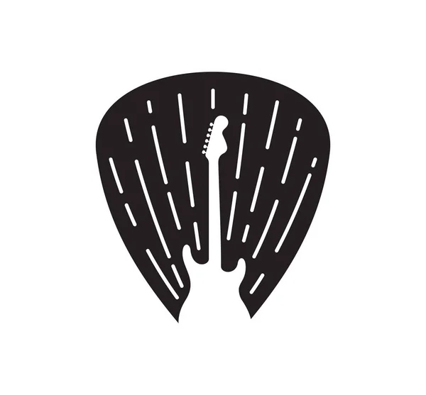 Illustration Vectorielle Choix Guitare Rock — Image vectorielle