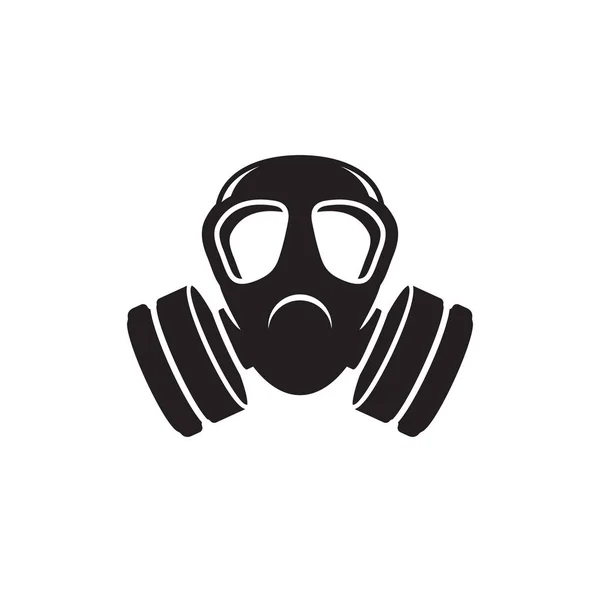 Vector Illustration Military Gas Mask — Stock Vector