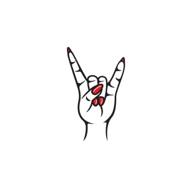 Şeytan kadın rock 'n roll işaretinin temsilcisi.