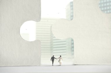dev bulmacalar, mükemmel aşk kavramı mükemmel bir kilitleme altında geçmek çift