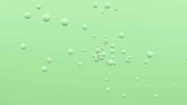 Визуализация Фона Плавающими Пузырями Абстрактные Обои Динамичные Обои Современный Дизайн — стоковое фото