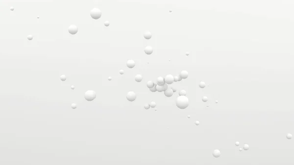 Renderelés Háttér Lebegő Buborékok Absztrakt Tapéta Dinamikus Tapéta Modern Borítótervezés — Stock Fotó