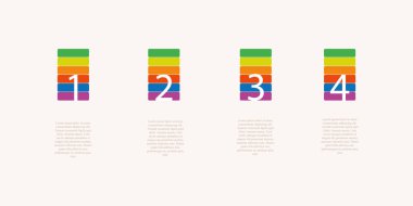 Infographic tasarım şablonu. Çalışma akışı düzeni, diyagram, pankart, web tasarımı için kullanılabilir. 