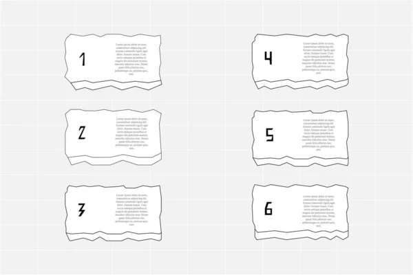 Diyagram, grafik, sunum, grafik, iş konsepti için vektör bilgi şablonu