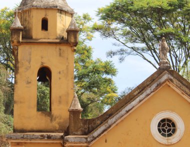 Pico do Gavio in guas da Prata 'daki İsa' nın Kutsal Kalbi Şapeli - Brezilya