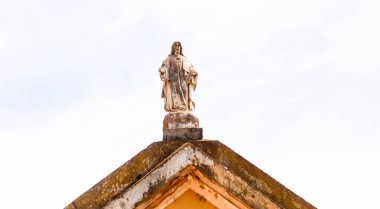 Pico do Gavio in guas da Prata 'daki İsa' nın Kutsal Kalbi Şapeli - Brezilya