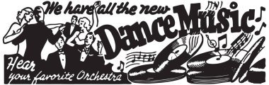 We Have All The New Dance Music clipart