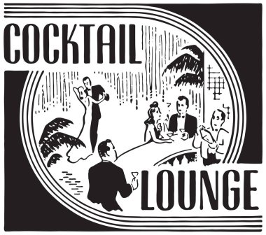 Cocktail Lounge 7 clipart