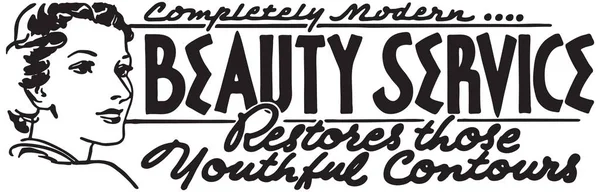 Servicio de belleza — Archivo Imágenes Vectoriales