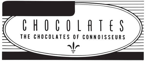 Cioccolatini — Vettoriale Stock