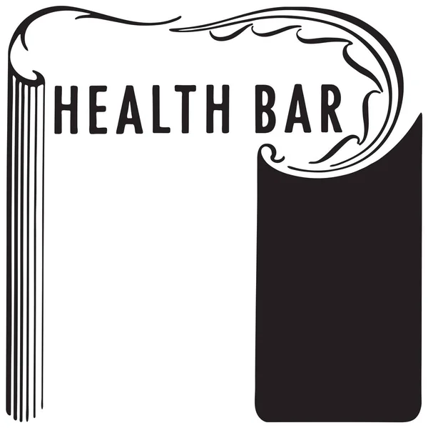 Health Bar — Stock Vector