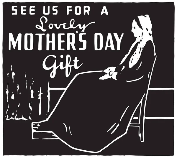 Подарок на День матери — стоковый вектор