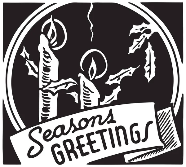 Seasons Greetings — Stock Vector