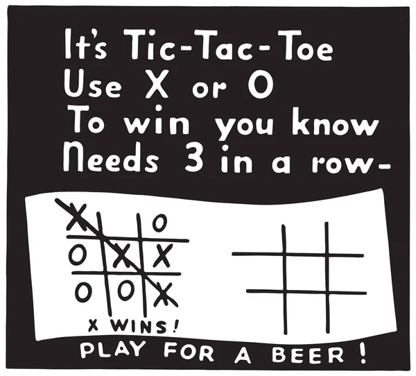 Tic Tac Toe — стоковий вектор