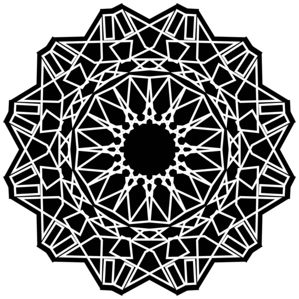 Mandala sanatı güçlü bir siyah bağbozumu tarzında yeni güncelleme