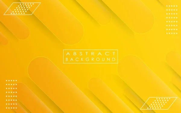 Abstrato Amarelo Gradiente Formas Geométricas Fundo —  Vetores de Stock