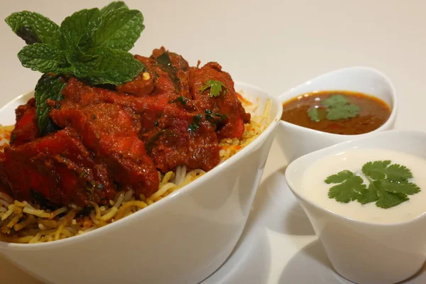 Vijayawada Special Fish Biryani — Foto de Stock