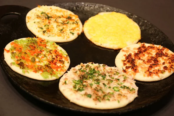 Güney Hindistan Mini Uthappam