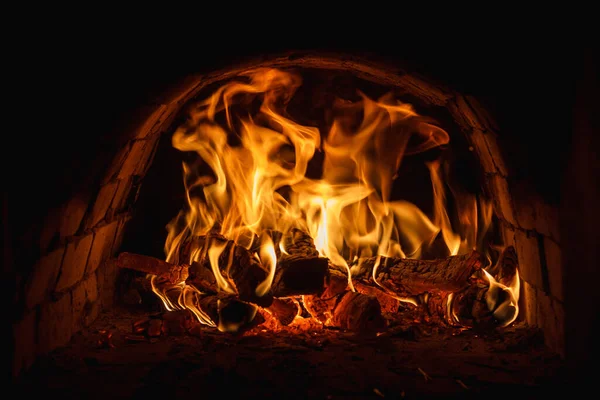 Φούρνος Καιόμενη Φωτιά — Φωτογραφία Αρχείου
