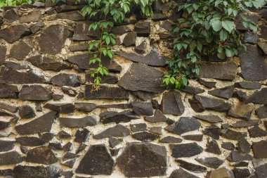 Bir doku ya da arka plan için taş ustası. Duvarın bir parçası..