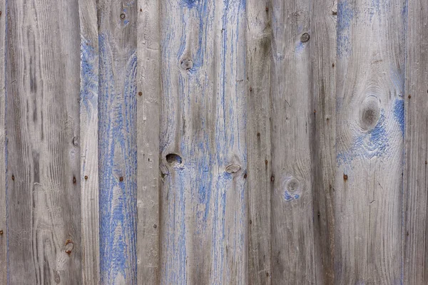 Superficie Legno Con Vecchia Vernice Blu Vecchio Muro Legno Grunge — Foto Stock