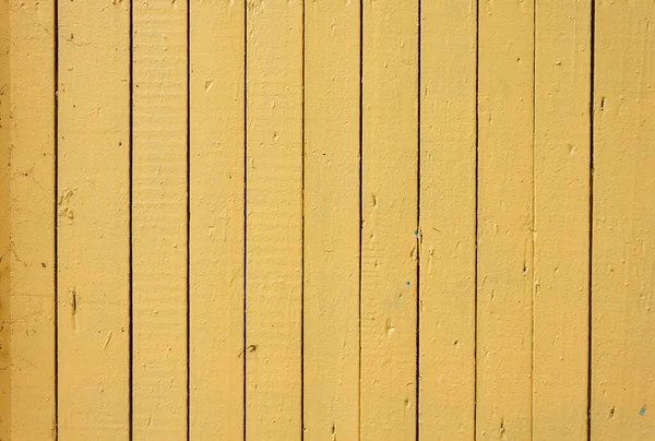 Τοίχος Από Ξύλινες Σανίδες Βαμμένος Κίτρινος Υφή — Φωτογραφία Αρχείου