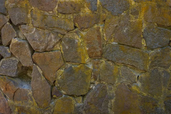 Una Muratura Pietra Una Texture Uno Sfondo Frammento Del Muro — Foto Stock