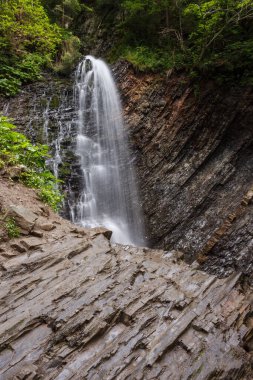 Karpat Dağlarında Şelale
