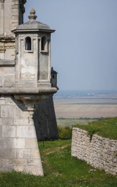 Rönesans kalesi. Ukrayna 'daki Podgoretskiy kalesi. 