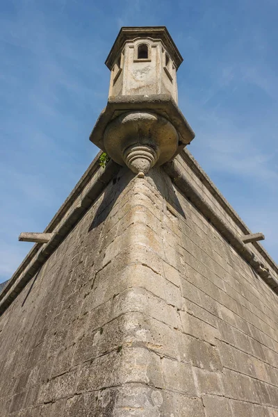 The castle tower. Renaissance castle. Podgoretskiy castle in Ukraine.