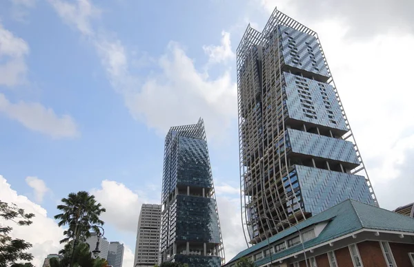 Singapur Listopada 2018 Nowoczesna Architektura Marriott Hotel Singapur — Zdjęcie stockowe