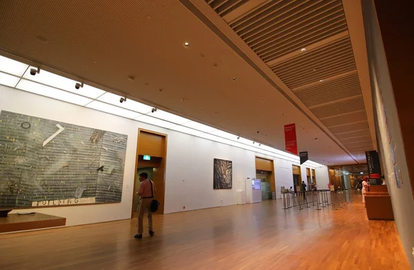 Singapur Listopada 2018 Niezidentyfikowanych Osób Wizyta Muzeum National Gallery Singapurze — Zdjęcie stockowe