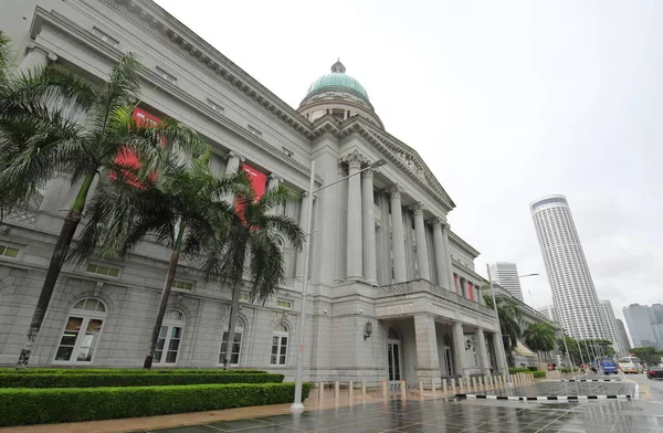 Palazzo Della Corte Suprema Della Galleria Nazionale Singapore — Foto Stock